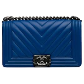 Chanel-CHANEL Handtaschen Zeitlos/klassisch-Blau