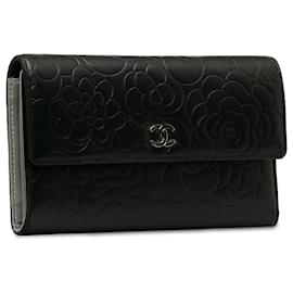 Chanel-CHANEL Wallets Other-Black