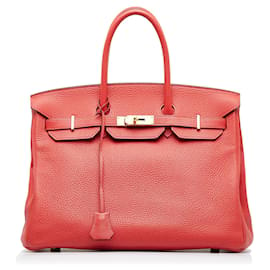 Hermès-HERMES Handtaschen Zeitlos/klassisch-Rot