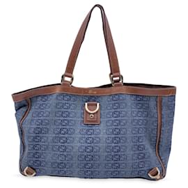 Gucci-Bolso Tote Gucci Abadía-Azul