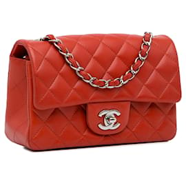 Chanel-Bolsas CHANEL-Vermelho