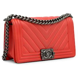 Chanel-CHANEL Bolsos Niño-Roja