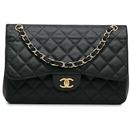 Chanel-CHANEL Bolsos forrados F-Negro