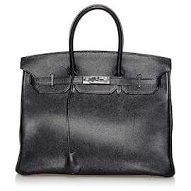 Hermès-HERMES Handtaschen Birkin 35-Schwarz