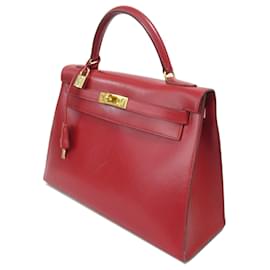 Hermès-HERMES Bolsos Kelly 32-Roja