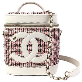 CHANEL Sacs à main CC Filigrane Blanc