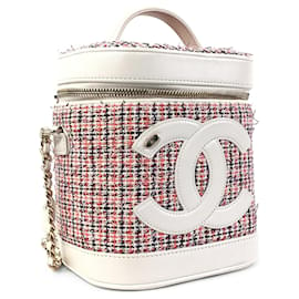 Chanel-CHANEL Handbags CC Filigree-White