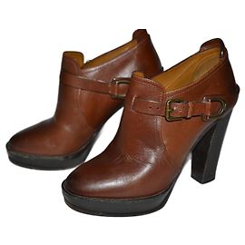 Ralph Lauren ankle boots Brown