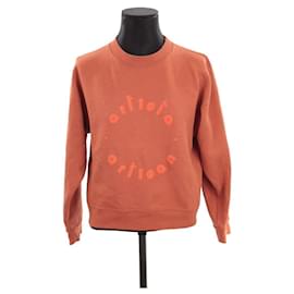 Roseanna-Sweatshirt aus Baumwolle-Orange