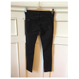 & Other Stories-ANDERE Jeans T.US 25 Baumwolle-Schwarz