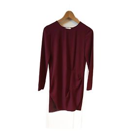 Robe IRO T.FR 36 Polyester Bordeaux