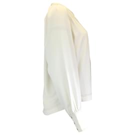 Autre Marque-Top tipo túnica Osler color marfil de Veronica Beard-Crudo