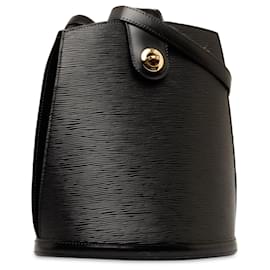 Louis Vuitton-Bolsa de ombro Louis Vuitton Epi Cluny preta-Preto