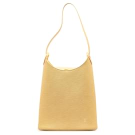 Louis Vuitton-Yellow Louis Vuitton Epi Sac Verseau Shoulder Bag-Yellow