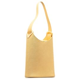 Louis Vuitton-Tan Louis Vuitton Epi Sac Verseau Shoulder Bag-Camel