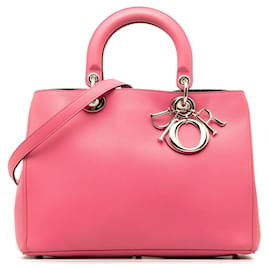 Dior-Pink Dior Medium Diorissimo Satchel-Pink