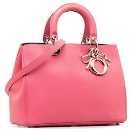Dior-Pink Dior Medium Diorissimo Satchel-Pink