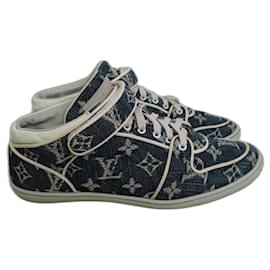Louis Vuitton-Sneakers-Blau