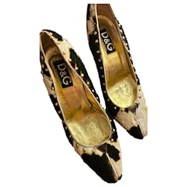 Dolce & Gabbana-Zapatos de tacón-Estampado de leopardo