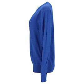 Tommy Hilfiger-Suéter masculino macio com gola redonda-Azul