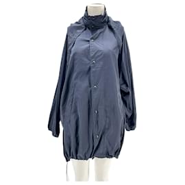 Balenciaga-BALENCIAGA  Coats T.International M Cotton-Blue