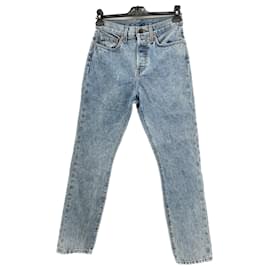 Autre Marque-GARDE-ROBE NYC Jeans T.US 27 cotton-Bleu