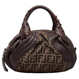 Autre Marque-Zucca Spy Canvas Handbag 8BL578-Other