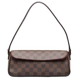 Louis Vuitton-Louis Vuitton Damier Ebene Recoleta Canvas Shoulder Bag N51299 en bon état-Autre