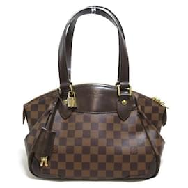 Louis Vuitton-Louis Vuitton Damier Ebene Verona PM  Canvas Crossbody Bag N41117 in Excellent condition-Other