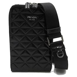 Prada-Leather Smartphone Crossbody Pouch  2ZT0582CNVF0002-Other