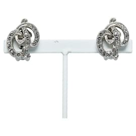 Dior-Crystal CD Clip On Earrings-Other