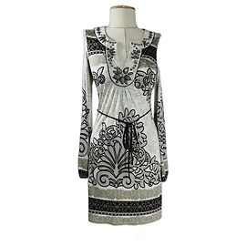 Vestido de seda Hale Bob Multicor