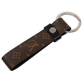 Louis Vuitton-Louis Vuitton Brown Monogram Dragonne Key Chain-Brown