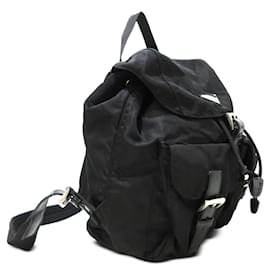 Prada-Prada Black Tessuto Backpack-Black