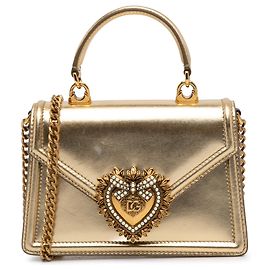 Sac dévotion doré Dolce & Gabbana Doré