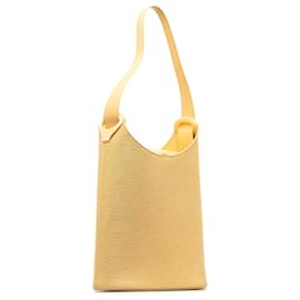 Louis Vuitton-Louis Vuitton Marrone Epi Sac Verseau-Marrone,Beige