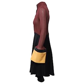 Ellery-Ellery Concourse Tulip Sleeve Dress in Multicolor Polyester-Multiple colors