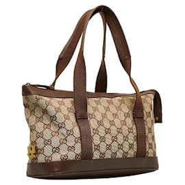 Gucci-Bolso de lona Gucci GG Bolso de lona 92734 en buenas condiciones-Otro