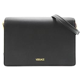 Versace-Leather Medusa Crossbody Bag 1007678DVIT2T1b00V-Other