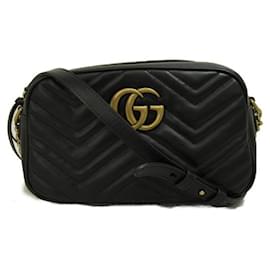 Gucci-Small GG Marmont Matelasse Crossbody Bag 447632-Other