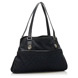 Gucci-GG Canvas Charmy Shoulder Bag 163288-Other