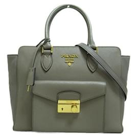 Autre Marque-Saffiano Leather Handbag 1BA189-Other
