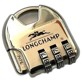 Longchamp-Taschenanhänger-Silber