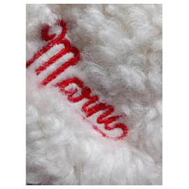 Marni-Fur coat-White