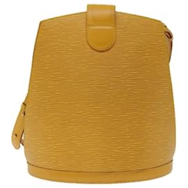 Louis Vuitton-Bolsa de ombro LOUIS VUITTON Epi Cluny Amarelo M52259 Autenticação de LV 67638-Amarelo