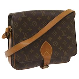 Louis Vuitton-LOUIS VUITTON Monogram Cartouchiere GM Shoulder Bag M51252 LV Auth 65639-Monogram