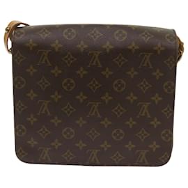 Louis Vuitton-LOUIS VUITTON Monogram Cartouchiere GM Shoulder Bag M51252 LV Auth 65639-Monogram