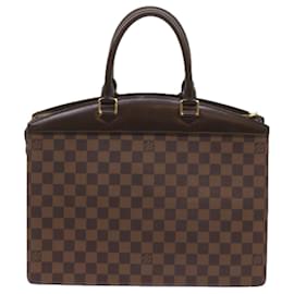 Louis Vuitton-LOUIS VUITTON Damier Ebene Riviera Handtasche N48022 LV Auth 68240-Andere