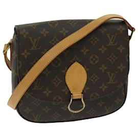 Louis Vuitton-LOUIS VUITTON Monogram Saint Cloud GM Borsa a tracolla M51242 LV Auth ep3559-Monogramma