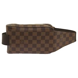 Louis Vuitton-LOUIS VUITTON Damier Ebene Geronimos Bolsa de ombro N51994 Autenticação de LV 67763-Outro